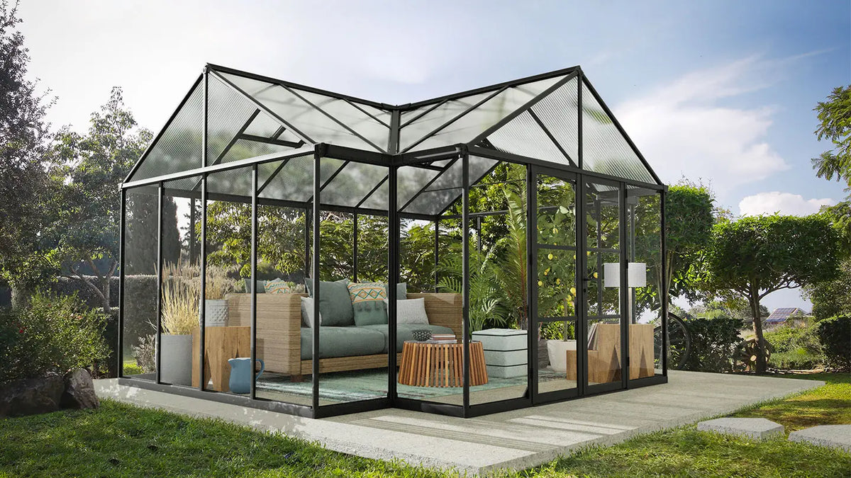 T-shape greenhouse
