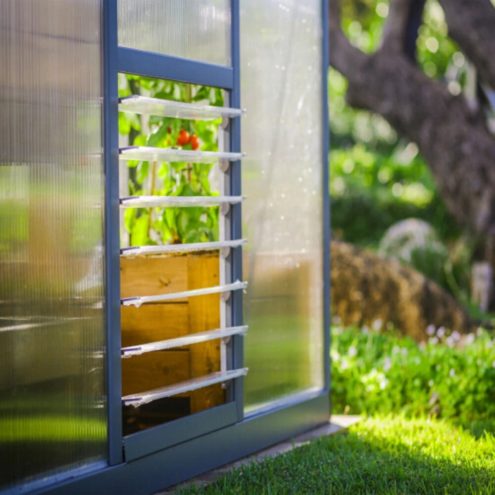 Greenhouse Kit - Grey Structure & Multiwall Panels
