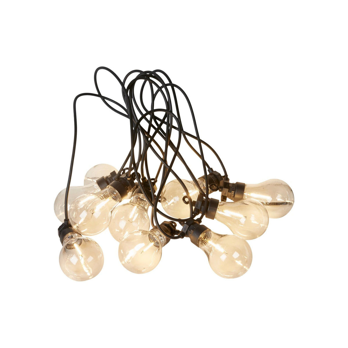 Party String Lights Extension Set, 10 Clear Bulbs, 360 cm
