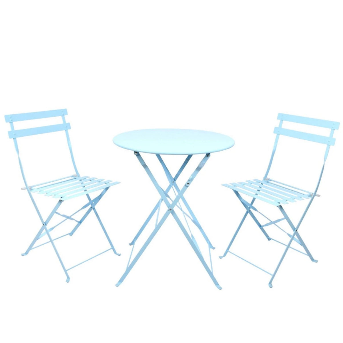 Blue shades bistro set