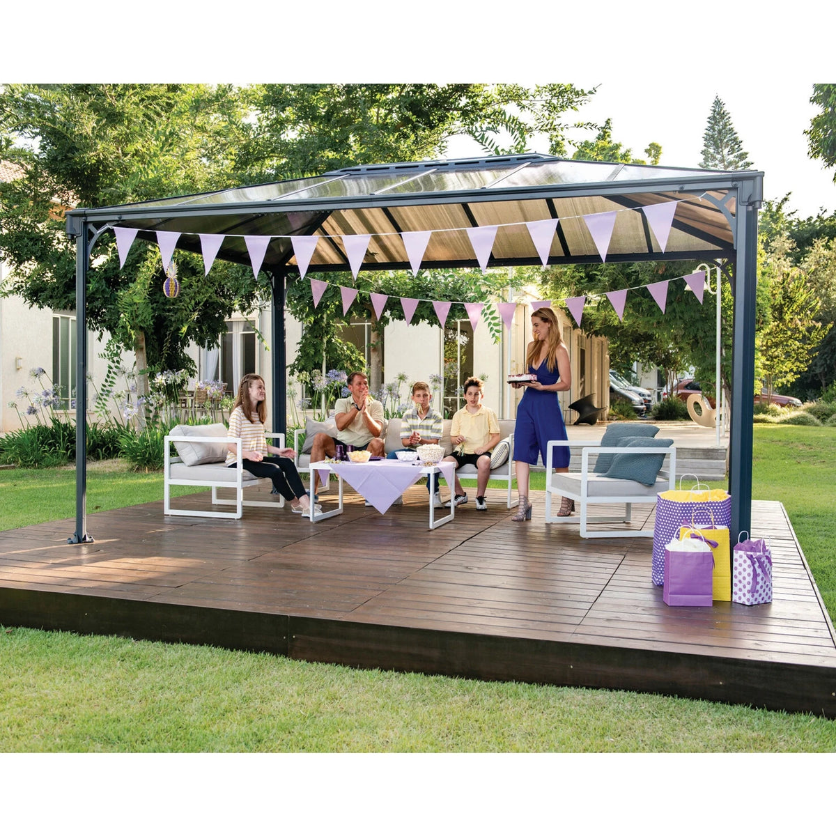 Martinique 4300 - 10 ft. × 14 ft. Gazebo Kit