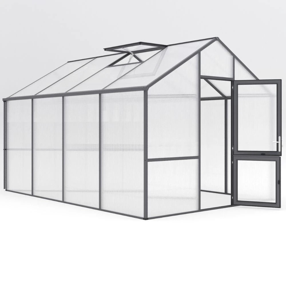 Greenhouse Dahlie IV, anthracite-grey