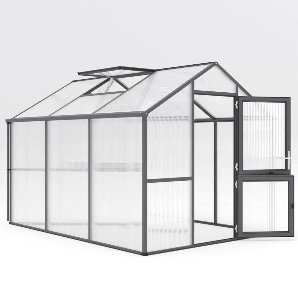 Greenhouse Iris III, anthracite-grey