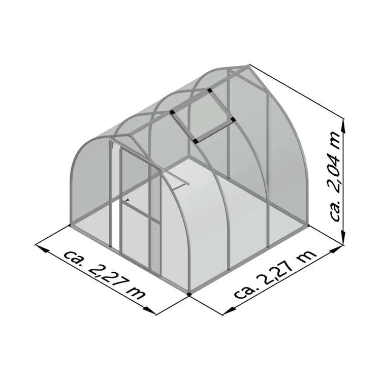 Rhodo III Clear Greenhouse KGT – Classic Glass Quality